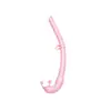 Tubo de Respiración Húmeda Transfronterizo Personalizado Tubo de Respiración Profesional para Snorkel Almacenamiento Plegable Manguera de Silicona para Buceo Libre