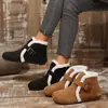 Outono 2026 Nova Chegada Comércio Exterior Plus Size Feminino Casual Confortável Estilo Europeu Moderno Casaco Botas Modernas Peludas