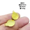 Aleación de plata de Xizang nueve palacios ocho trigramas doce signos del zodíaco etiqueta diy pulsera de cuentas pulsera colgante