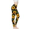 Moda Transfronteriza Europea y Americana Digital de Cintura Alta Estampado Casual Transpirable Leggings de Alta Elasticidad Pantalones de Yoga Xy831