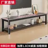 Mueble de TV apartamento pequeño moderno simple mármol lujo ligero dormitorio estante de almacenamiento de pie sala de estar de casa mesa de centro multicapa