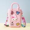Bolsa de Silicona con Cremallera de Agujeros Bolso de Mano de Verano para la Arena Bolso de Agujeros Colorido Bolso de Playa DIY Bolso de Gelatina