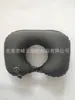 Almohada inflable en forma de U de TPU negro regalo promocional para publicidad almohada inflable almohada para siesta