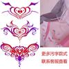 Adesivos de Tatuagem à Prova d'Água Succubus para Meninas Cobertura de Cicatriz de Cesariana Borboleta Sexy Barriga Perna Braço Tentação Longa Duração Pequeno Fresco