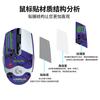 Adecuado para Ratón Logitech G304 Pegatina Antideslizante Textura Cruzada Absorbente de Sudor Bolsa Completa con Pegatina Trasera Piel de Lagarto Pelo Venta al Mayoreo