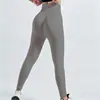 Leggings Esportivos de Yoga de Cintura Alta, Sem Costura, Cor Pêssego, para Realçar o Bumbum, Controle da Barriga, Secagem Rápida, Respiráveis, Levanta Bumbum, Ajustados ao Corpo, para Mulheres