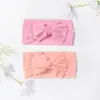 Accesorios para el Cabello de Malla de Color Puro con Lazo Transfronterizo de Nylon Lindas y Suaves Diademas para Bebé Diadema para Bebé Europea y Americana