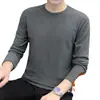 Camiseta de Manga Larga con Cuello Mock de Terciopelo Doble Cara para Hombre Adolescente, Forro Polar, Camiseta Base Engrosada, Ropa Interior, Cuello Medio, Ropa Interior Cálida