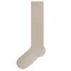 Meias Zhuji Meias Femininas Meias 3/4 Estilo Ins para Primavera e Outono, Meias Respiráveis para Uso Externo Femininas, Meias de Cano Alto com Renda Estilo Miu, Meias Largas