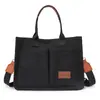 Bolso de Lona Nuevo Transfronterizo para Mujer Gran Capacidad Multibolsillos Bolso de Hombro Bolso para Mujer Aspecto de Alta Calidad Bolso Cruzado Japonés para Mujer