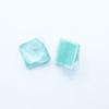 Nuevo parche cuadrado de purpurina de onda de agua de cielo estrellado diy aretes de resina pinza para el cabello material para funda de teléfono al por mayor