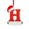 Decoraciones navideñas creativas transfronterizas con 26 adornos de letras, decoraciones navideñas y de Año Nuevo para el hogar