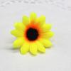 Crisântemo Pequeno Simulado 4cm Cabeça de Girassol DIY Margarida Pequena Arco Arranjo de Flores Coroa de Flores Adorno de Cabeça Atacado