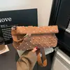 Bolso de mano de diseño nicho nuevo para Otoño e Invierno 2026, estilo europeo y americano, con decoración de remaches, bolso estiloso para chica popular, bolso de hombro único cruzado