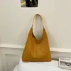 Bolsa Tote Tecida de Alta Qualidade Nova Estilo Primavera 2026 para Mulheres, Bolsa de Ombro de Grande Capacidade, Bolsa Simples e Versátil para Sob o Braço para Trabalho e Deslocamento