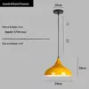 Lustre de Cabeça Única Moderno Criativo para Restaurante Estilo Industrial Lojas de Hot Pot Self-Service Lâmpadas Coloridas Comerciais para Salão de Cabeleireiro