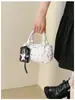 Bolsa Feminina Design de Nicho Estrela Bolsa Bowling Feminina 2026 Nova Versátil Alta Aparência Bolsa de Ombro Único Transversal