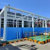 Máquina Lavadora de Ruedas para Vehículo de Transporte de Mina de Carbón 20m Aislamiento Invernal Máquina Lavadora de Coches Totalmente Automática Inteligente Dispositivo de Limpieza de Neumáticos de Pórtico