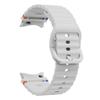 Pulseira de silicone com costura ondulada original para Samsung Watch7FE, pulseira universal de relógio de 20 mm