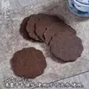 Posavasos de Bambú Hechos a Mano con Laca Zen, Esterillas Japonesas de Ratán, Esterillas Aislantes, Portavasos de Té, Esterillas para Té, Esterillas Poligonales Retro