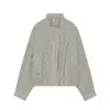 Chaqueta de aviador transfronteriza europea y americana, moda femenina casual a cuadros con cuello alto, nuevo producto