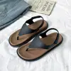 Sandálias Rasteirinhas para Mulheres, Adequadas para Uso ao Ar Livre no Verão, Viagens, Compras, com Tiras de Velcro para Uso na Praia
