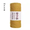 Algodón Hueco Hilo Redondo Espesor Medio Hilo Sencillo Hecho a Mano diy Bolsa de Crochet Sombrero Zapatillas Material para Bolsas