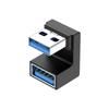 OTG adaptador USB3.0 fêmea para tipo-c usb cotovelo em forma de U Adaptador para Notebook 10Gbps