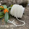 Cadena de Cuentas de Perlas para Bodas de 4-14 mm Cadena DIY Decoración de Escena de Boda Cortina de Perlas Atrezzo para Diseño de Escena