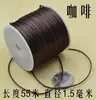 Suministro al por mayor Cuerda para nudos china No. 7 seda coreana hecha a mano DIY cordón de jade de nailon de alta calidad etiqueta cordón para collar