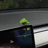 Árvore da Fortuna Enfeite de Carro Tela de Exibição do Painel Acessórios para Carro Árvore dos Desejos Enfeite Decorativo Acessórios Internos do Carro