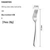 Fornecimento transfronteiriço 1010 conjunto de faca e garfo de aço inoxidável atacado Amazon faca e garfo de bife comida ocidental conjunto de talheres de colher