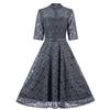 Ebay2026 Nuevo Negro Largo Elegante Banquete Anfitrión Fiesta Vestido de Noche Ajustado de Una Pieza Venta al por Mayor