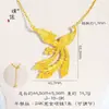 Mismo estilo que los pendientes de oro arena de fénix de Puzuo Gold Shop para mujer, nuevo estilo chino, sensación de alta gama, joyería para bodas, accesorios para Hanfu, regalo
