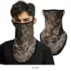 Máscara facial de triángulo colgante para oreja con patrón Mang de camuflaje de Spider-Man, bufanda de verano para protección solar de calavera de motocicleta al aire libre