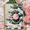 Suministro Exclusivo Transfronterizo de Cuadernos Espiral 2026-2028, Cuaderno Espiral Planificador Anual Floral Minimalista