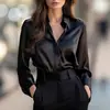 Camisas de Mujer 2026 Nuevo Estilo Versátil Estilo Europeo y Americano Elegantes Camisas Formales para Mujer para el Trabajo Otoño Tops Sencillos