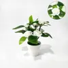 Rosas artificiales de estilo nórdico, perfectas para decoración de interiores y de escritorio, adecuadas para hoteles, centros comerciales y diseño de interiores
