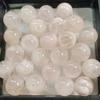 Copos de Nieve Polvo Fantasma Perlas de Cristal Hecho a Mano DIY Accesorios de Perlas Redondas Pulsera de Perlas Individual Tejido Múltiples Gemas