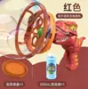Máquina de Burbujas Portátil de Dinosaurio Popular de Douyin Burbuja-Dentro-de-Burbuja Verano Exterior Pistola de Burbujas Grandes Juguetes para Niños Transfronterizos Al Por Mayor