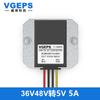 Convertidor de potencia de 12 V, 24 V, 36 V, 48 V a 5 V, módulo reductor de CC a CC para automóvil de 10-60 V a 5 V