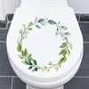 Guirnalda de la Suerte pegatinas para inodoro baño pared inodoro tapa de inodoro autoadhesivo pintura transfronterizo AliExpress generación pelo