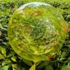 Bola de cristal colorida de 18 polegadas e 24 polegadas, bola de ondas para decoração de casamento, festa de feriado, bola de ondas