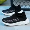 Zapatos Deportivos Casuales de Cuatro Estaciones para Niños Zapatos Tipo Calcetín Ligeros de Tejido Fly para Niños Grandes y Niñas