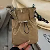 Bolsa de Celular de Lona Leve para Mulheres, Mini Bolsa, Nova Bolsa Transversal Casual Versátil de Tecido Oxford para Ombro