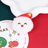 Nova Guirlanda de Papai Noel Boneco de Neve Pelúcia Velhinho Broche Acessórios Chapéu Infantil Meias Decoração Acessórios de Natal