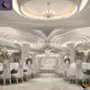 Columnas Personalizadas de Fibra de Vidrio para Decoración de Vestíbulos de Hoteles y Aeropuertos, Columnas de Carga para Salas de Exposiciones Interiores y Columnas Decorativas con Formas Únicas para Instalaciones en Techos