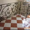 Casa de Estilo Europeo Artesanía Metálica Escaleras Forjadas, Barandillas de Hierro Forjado, Pasamanos de Escalera de Hierro Forjado para Hotel