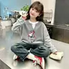 Nuevo Top Informal de Manga Larga con Tejido de Gofre para Niñas, Estiloso y de Moda, Temporada Primavera y Otoño 2026