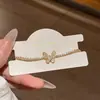 Pulsera con Colgante de Amor de Nácar de Doble Capa Francesa, Pulsera Exquisita, de Moda y de Gama Alta, Pulsera Personalizada de Moda para Mujeres al por Mayor